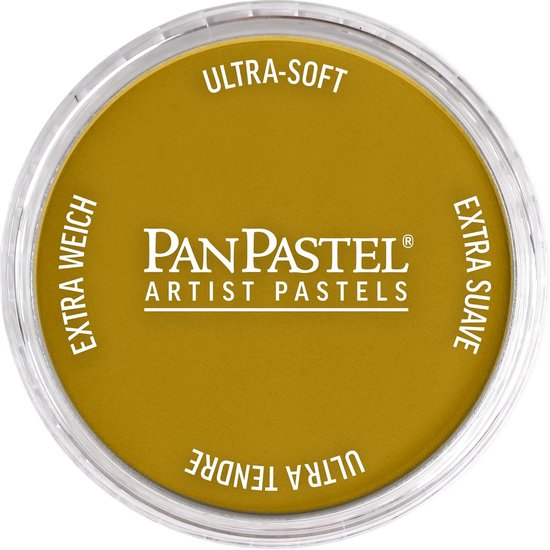 Kunstenaars Pastelkrijt - Zacht Pastel - Schilderen en Tekenen - Unieke Pannen Verpakking - 9 ml - Diarylide Geel