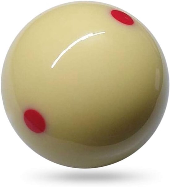 Kwaliteitsvolle 57.2mm Billiard Cue Ball voor Pooltafels - Ideaal voor Training en Vervanging van Billiardballen, Perfect voor Spelers en Enthousiastelingen