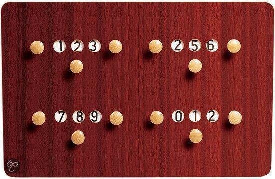 Large Square Carom Scoreboard van Sterling