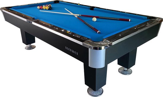 Leisteen Pooltafel 8ft BuckShot LeMans 4 Leg van Buffalo