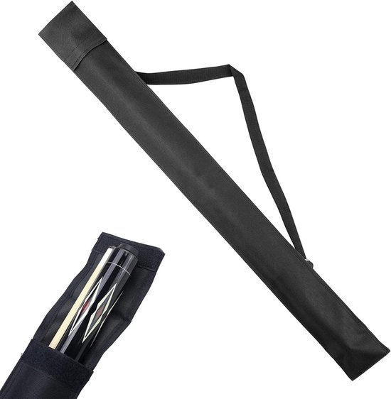 Leren rugzak voor biljartkeu-opslag - 80cm PU Biljart Keu Hoes - Zwarte poolkeutas - Exclusieve Keu Bag - Duurzame Biljarttas voor Biljartclubs van Elite biljart.