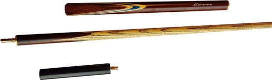 Lexor 3/4 Brown, Navy/Maple splice, w. extension - Snooker Keu van Lexor