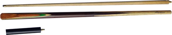 Lexor Competition 1/2 Brown, Walnut/Green/Maple splice, w. extension - Snooker Keu van Lexor