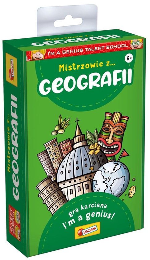 Lisciani Im A Genius Mistrzowie z Geografii