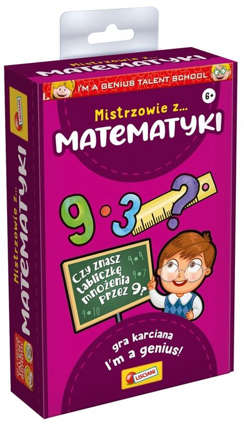 Lisciani Im A Genius Mistrzowie z matematyki