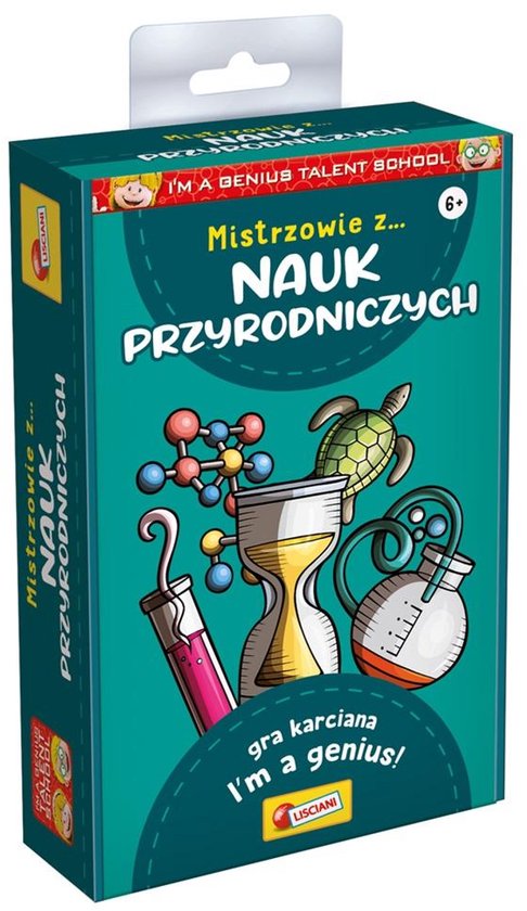 Lisciani Im A Genius Mistrzowie z Nauk Przyrodniczych