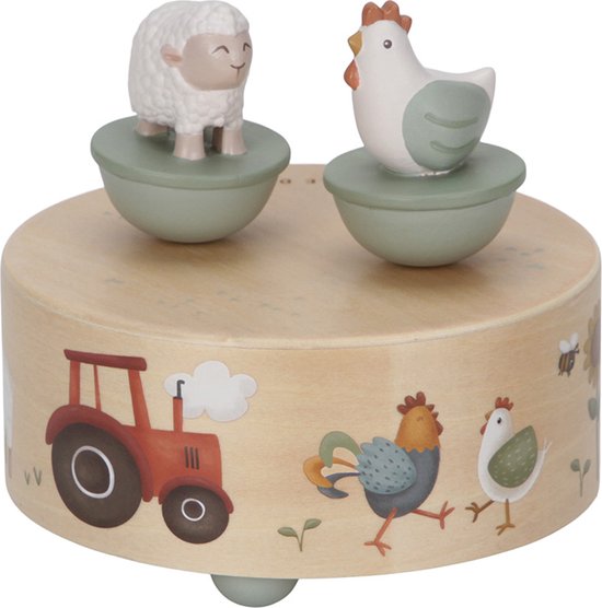 Little Dutch - Muziekdoosje - Little Farm FSC van Little Dutch