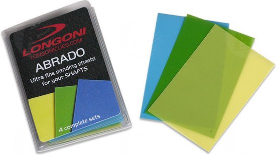 Longoni cue Cleaning Paper van Longoni