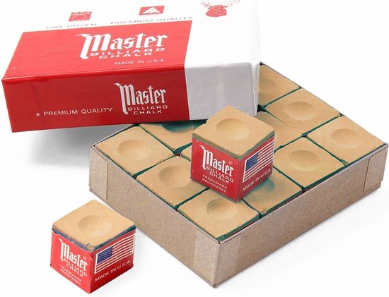 Master biljart krijt goud van Master