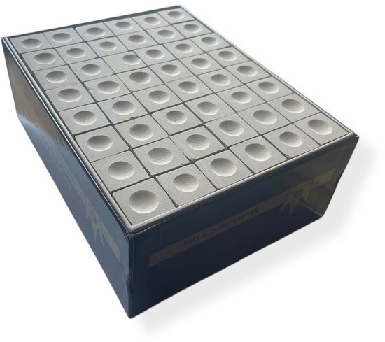 Master billiard - biljartkrijt - 144 stuks - biljart krijt - pool krijt - keu krijt - hele doos - Goudkleurig van Master