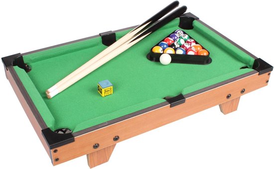 Merco - Pooltafel Biljart - Mini 50 - Hout
