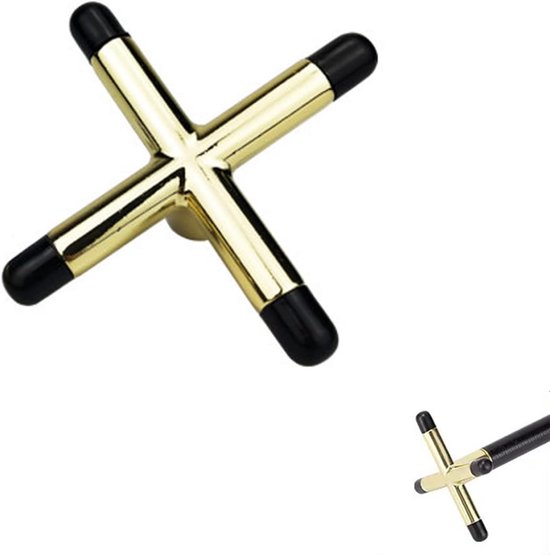 Metalen Keu Steun Kruissteun Antislip Rust voor Biljart en Snooker van Merkloos