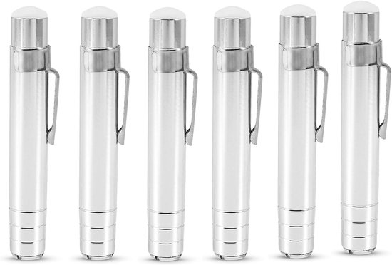 Metalen Krijthouders - Krijt Clips - Kantoor Schrijven - Voorkomt Breken - 9 cm Lengte - Zilver