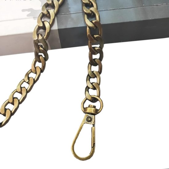 Metalen Schouderband van 120 cm voor Handtassen - Vervangende Ketting voor Dameshandtassen, Ideaal voor Mode en Comfort