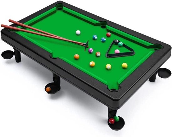 Mini Pooltafel - Biljartspel Kinderen - Thuis Spelen - Draagbaar Formaat - 173 inch - Niet gespecificeerd