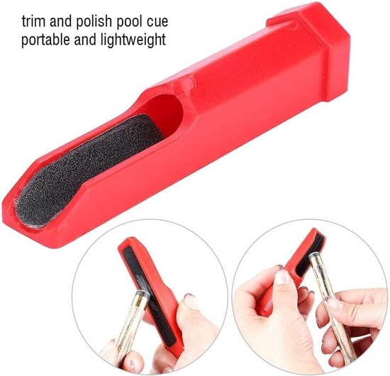 Mini Portable Stalen Trimmer voor Pool en Snooker - Reparatietool en Accessoires voor Biljart