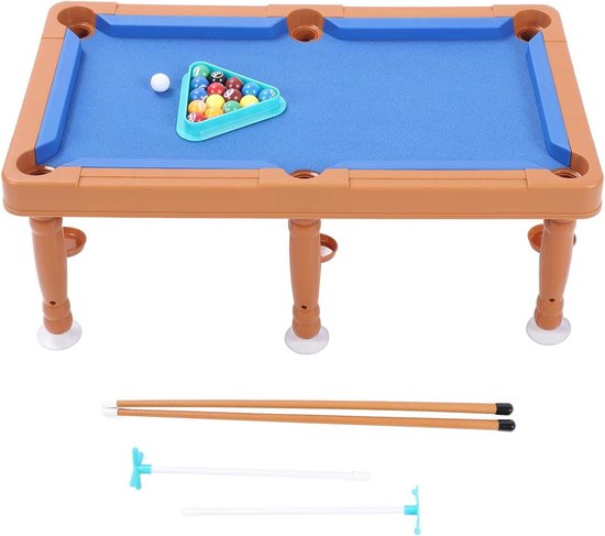 Miniatuur Pooltafel - Kleine Biljarttafel Speeltafel - Kinderen Vermaken - Multifunctioneel Ontwerp - 44 x 24.5 cm - Niet gespecificeerd