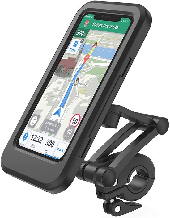 Motorfiets- en fietstelefoonhouder, 360 graden draaibare buitentelefoonhouder van Merkloos