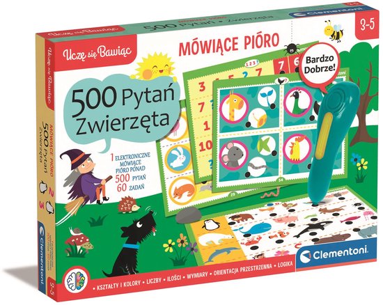 Mówiące pióro 500 Pytań Zwierzęta