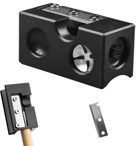 MTTProducts - 8-in-1 Billiard Tool - Multifunctioneel - Compact formaat - Billiard Cue Repair Tool - Ideaal voor biljartliefhebbers - Zwart