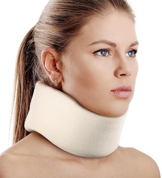 Neksteun van zacht schuim, universele halsband, verstelbare neksteun