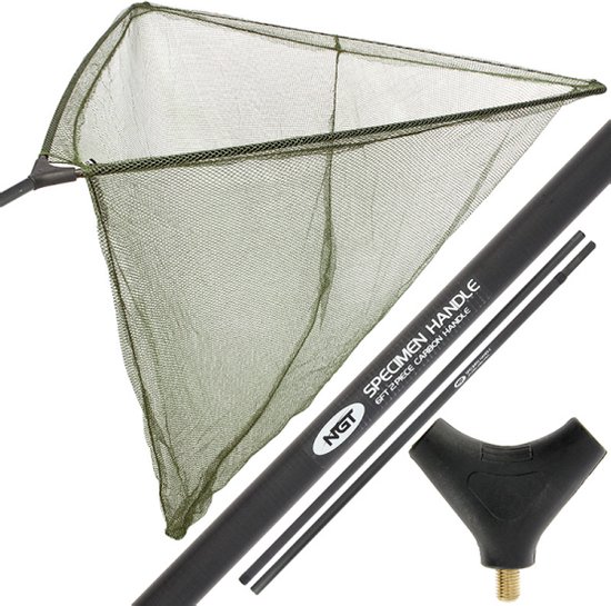 NGT Deluxe Stalker 42 Karpernet met Carbon Arms | Schepnet van NGT
