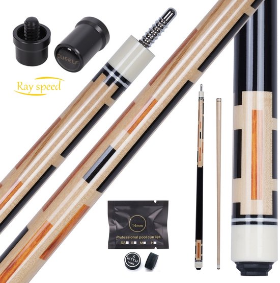 (Nieuw model) Biljartkeu met keutas van Merkloos