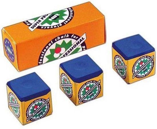 NIR Super Professional doosje 3 krijtjes blauw van NIR