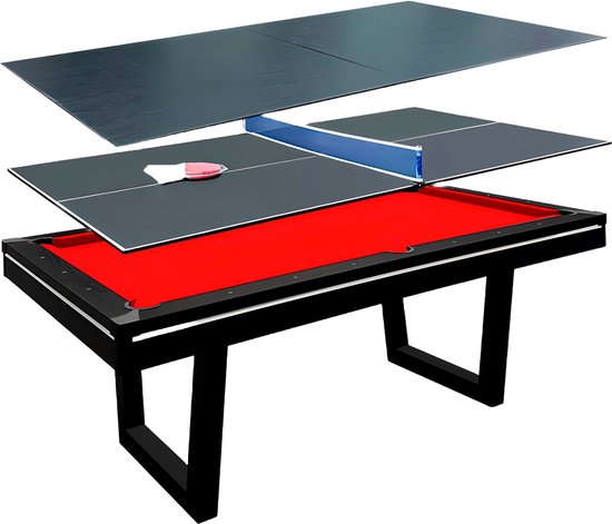 Nordcore 3-in-1 Pooltafel 6'