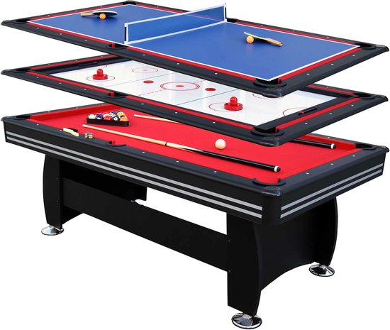 Nordcore Pooltafel 7' 3-IN-1