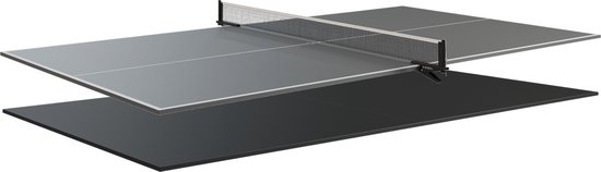 NORTH DualDeck Tafeltennistop Grijs/Zwart Competition van North