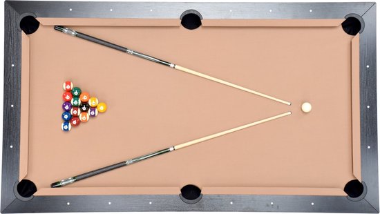 North Essence Wit / Zwart 7FT Combi Pooltafel / Eettafel van North