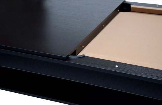 North Essence Zwart / Zwart 7FT Combi Pooltafel / Eettafel van North