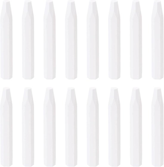 Oliepastels - Tekenkrijt Kleur - Tekenen en Schilderen - Zachte Textuur - 16 stuks - Wit