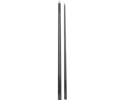 OmGoods - Dailygoody - Biljartpoolkeu - Professionele snookercue - Van carbon - Zwart - Draagbare keu - Voor snookerspelers en hobbyisten - 1,45m