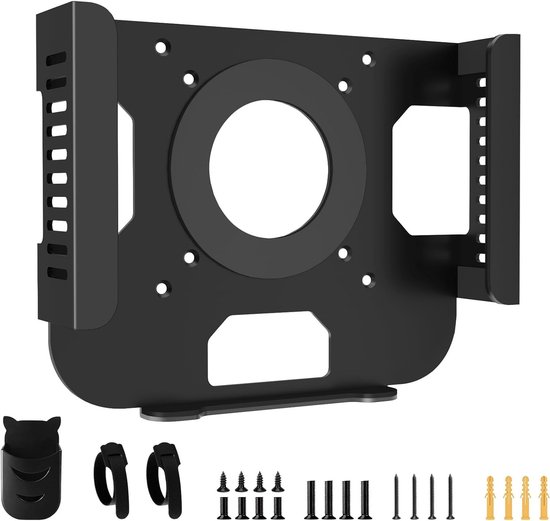 Ondersteuningsbeugel voor Mac Mini M1, M2, M2 Pro - VESA Wand- en Bureaubevestiging, Compatibel met Mac Mini 2011-2023, Anti-Kras en Ruimtebesparend Design