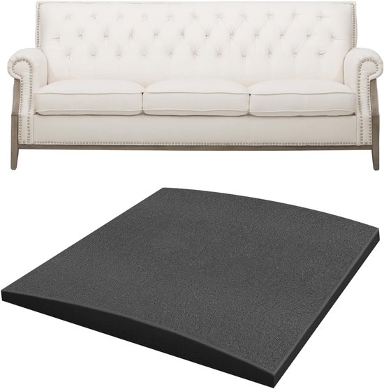 Ondersteuningsbord voor Sofa, 50 x 50 cm Schuim, Meubelzitvlak Ondersteuning, Herstel van Doorgezakte Zitkussens en Stoelen van Merkloos