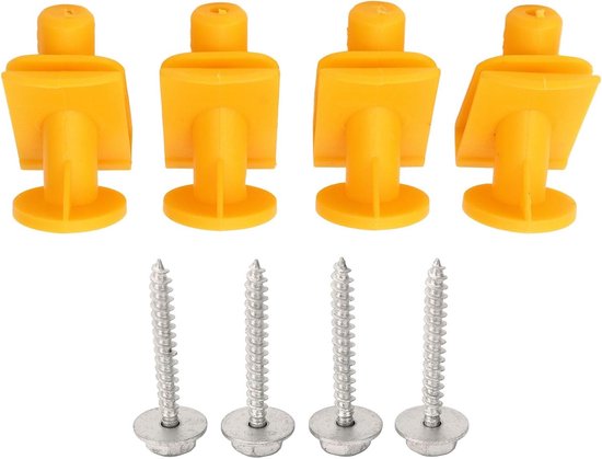 Ondersteuningsclips Set voor Smart Fortwo W450 W451, 8 Stuks Motorbevestiging en Vervangingsclips voor Onderplaat