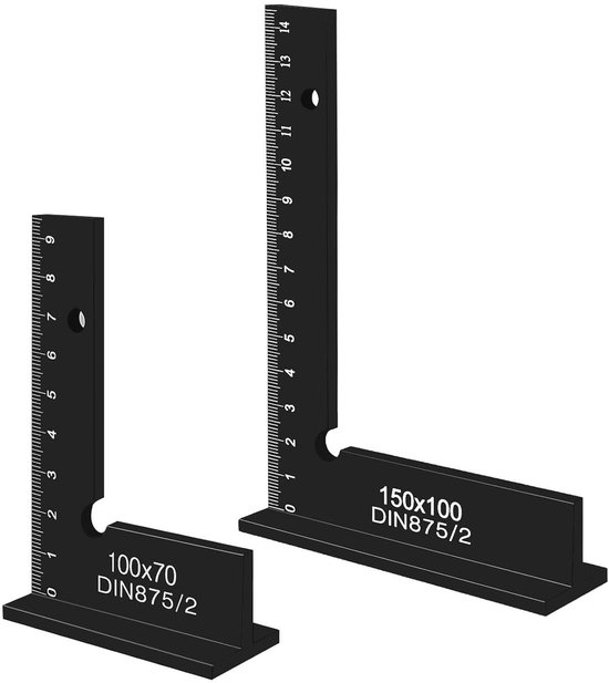 Optimale schrijfhoek voor precisie en comfort - 150mm x 100mm en 100mm x 70mm, ideaal voor tekenen en schrijven