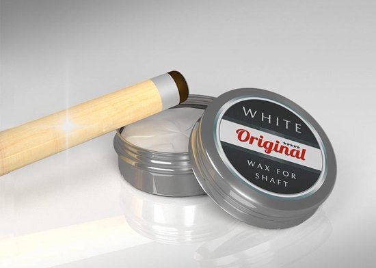 Original Cue Shaft Wax (white) van Q Clean
