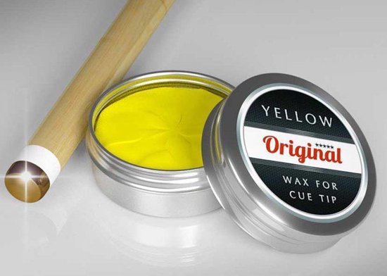 Original cue wax for tip van Tweeten