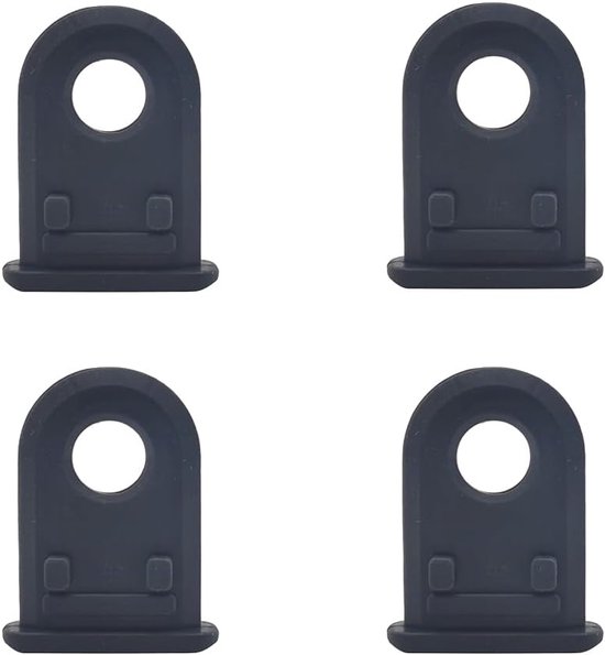 Pack van 4, pomp montagebeugel & trillingsdemper houder, Dia.12mm (0,47"), voor koffiemachine en stoomstrijkijzer - vervangingsonderdeel compatibel met ULKA, OLAB, CEME pompen NMEHP, JYPC-3 serie, enz