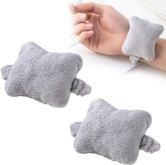 Palmsteun Set voor Toetsenbord en Muis, Zachte Katoenen Handsteun voor Comfortabel Schrijven en Kantoorwerk, Ergonomisch Ontwerp voor Verbeterde Houding