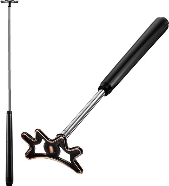 Pegasi Keu Steun - Telescopische keu rest - Uitschuifbaar - Zwart van Pegasi