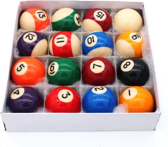 Pegasi Poolballen set 38mm - Voor Mini Pooltafels - Fenolhars - A-klasse Pool ballen - Duurzaam4 van Pegasi