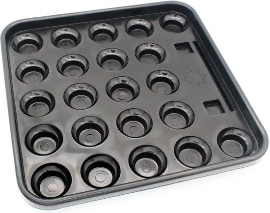 Pegasi Poolballen Tray 52,5mm - Biljartballen houder - Opslag voor Biljart Ballen - Poolen van Pegasi