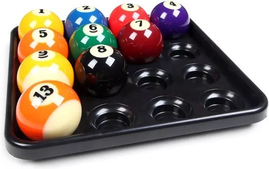 Pegasi Poolballen Tray 57,2mm - Biljartballen houder - Opslag voor Biljart Ballen - Poolen van Pegasi