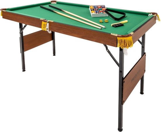 Pegasi Pooltafel 5FT Foldy - Pooltafel voor thuis - Pooltafel inklapbaar van Pegasi