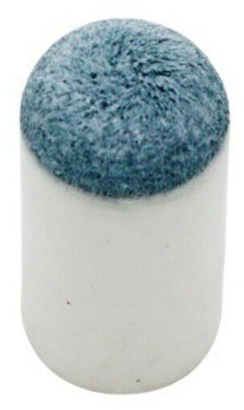 Pegasi Schuif Pomerans - Slip-on Poolkeu-tips - Push on Tip - 13mm - 100 stuks - Leer - Kunststof van Merkloos