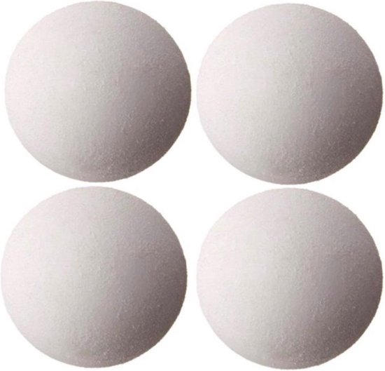 Pegasi set van 4 Tafelvoetbal Balletjes Wit 36mm - Multi-pack Tafel Voetbal ballen - ABS Kunststof van Pegasi